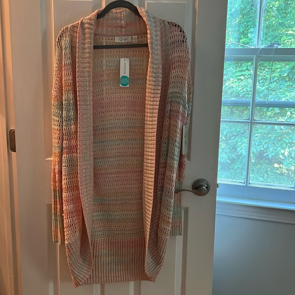 NWT Multicolor Knit Long Sleeved Sweater